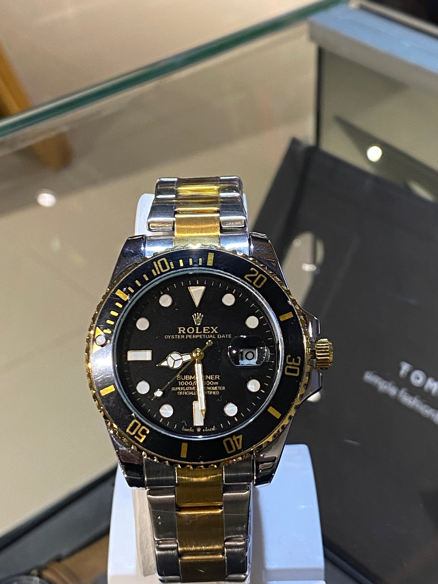 ROLEX (BLACK GOLD DIAL)