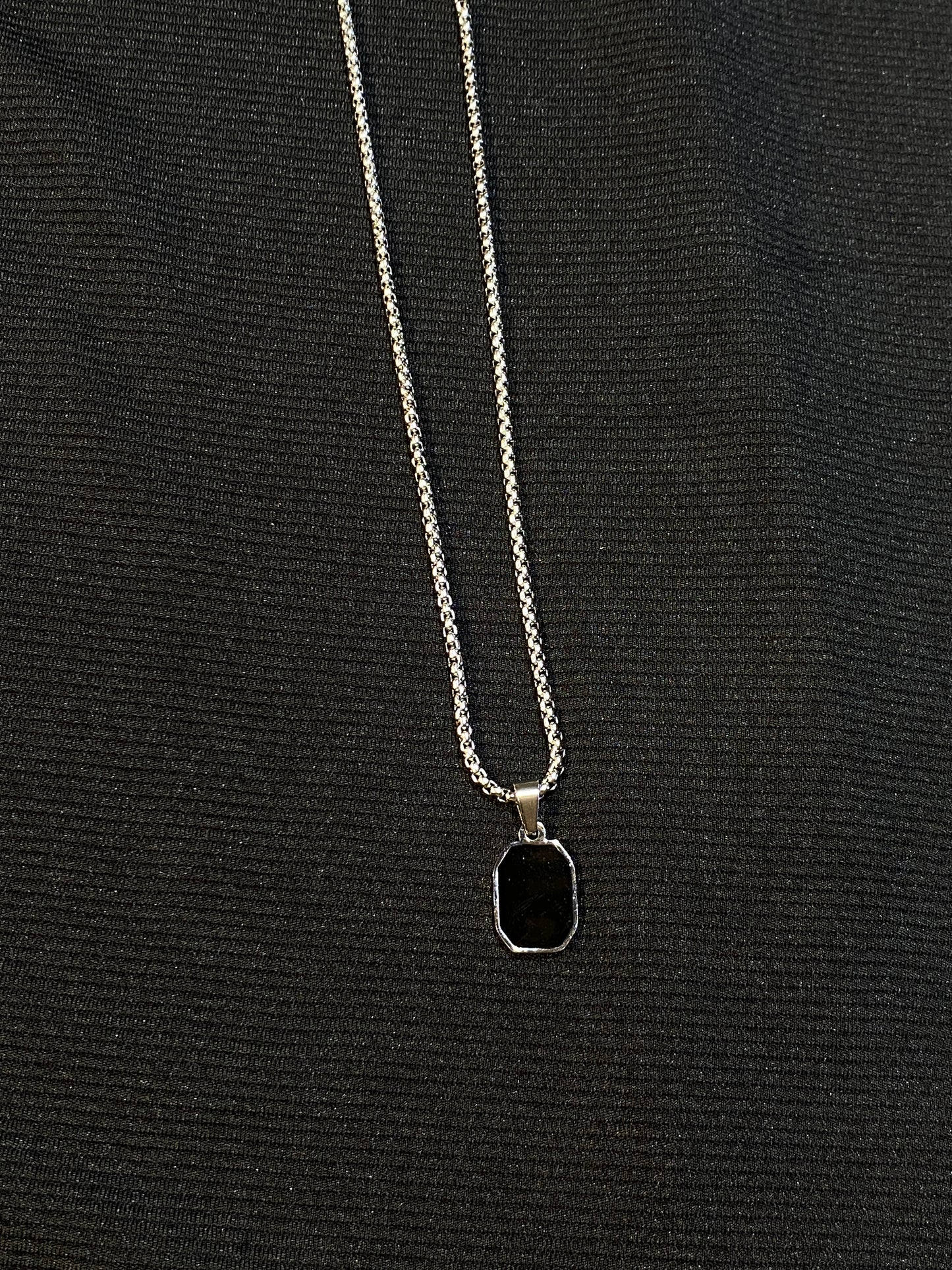 BLACK STONE CHAIN