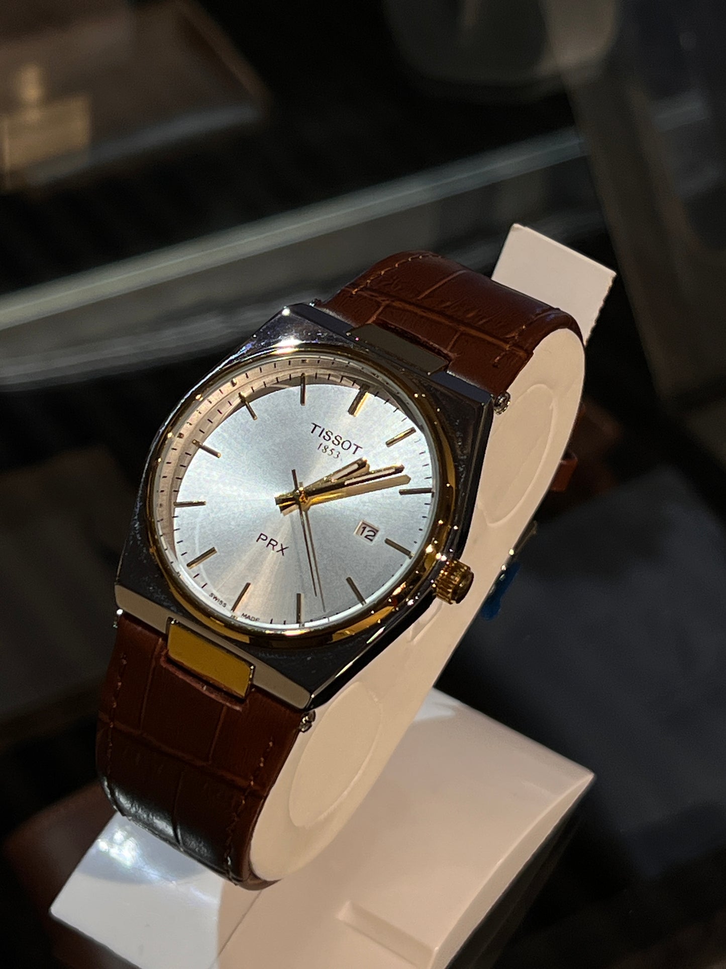 TISSOT PRX LEATHER