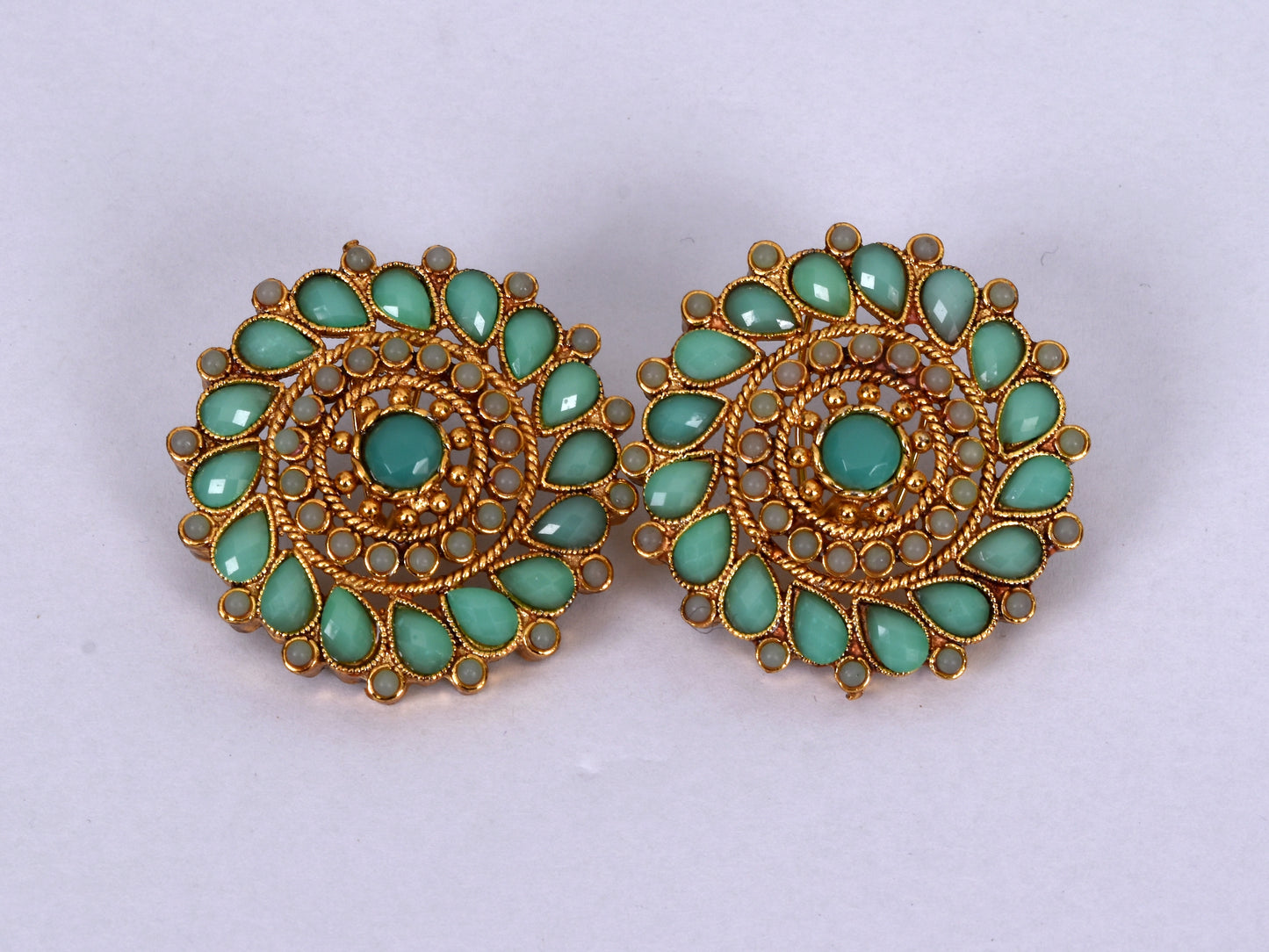 EMERALD FEROZI EARRINGS