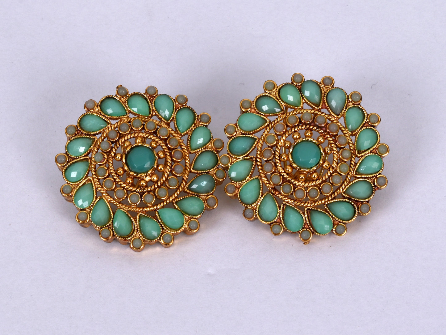 EMERALD FEROZI EARRINGS