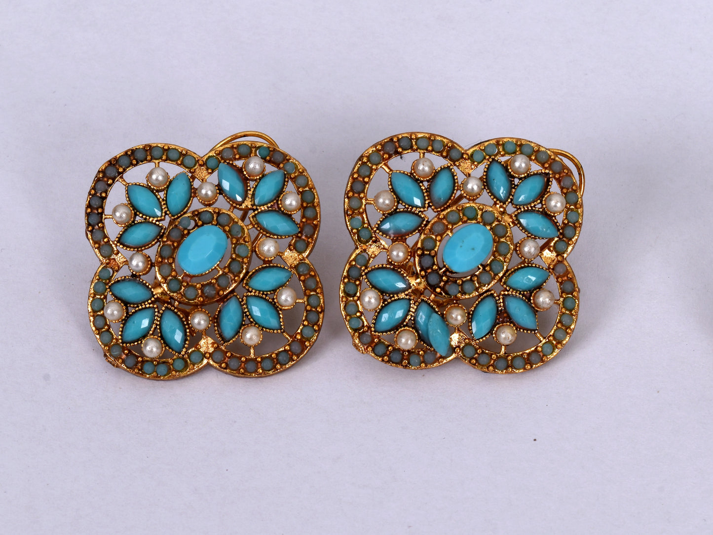 CUBIC CUT EARRINGS
