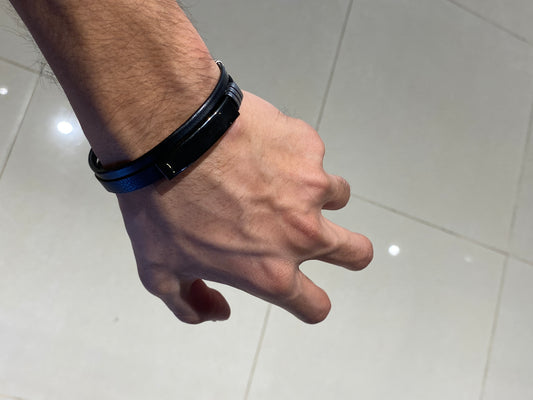 DOUBLE LEATHER BRACELET