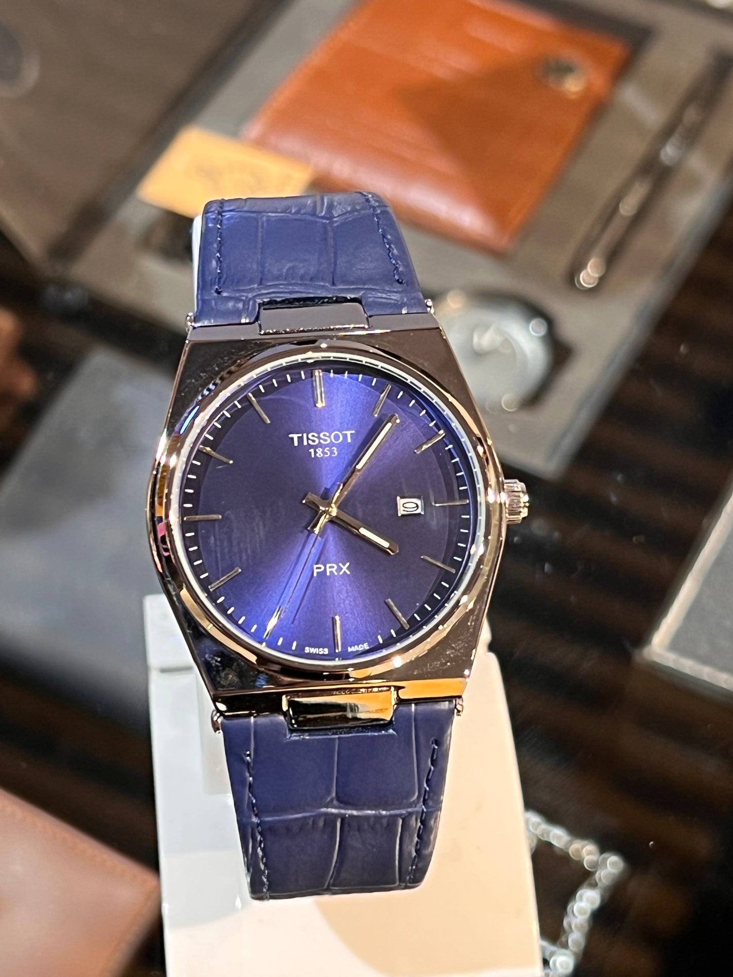 TISSOT PRX LEATHER