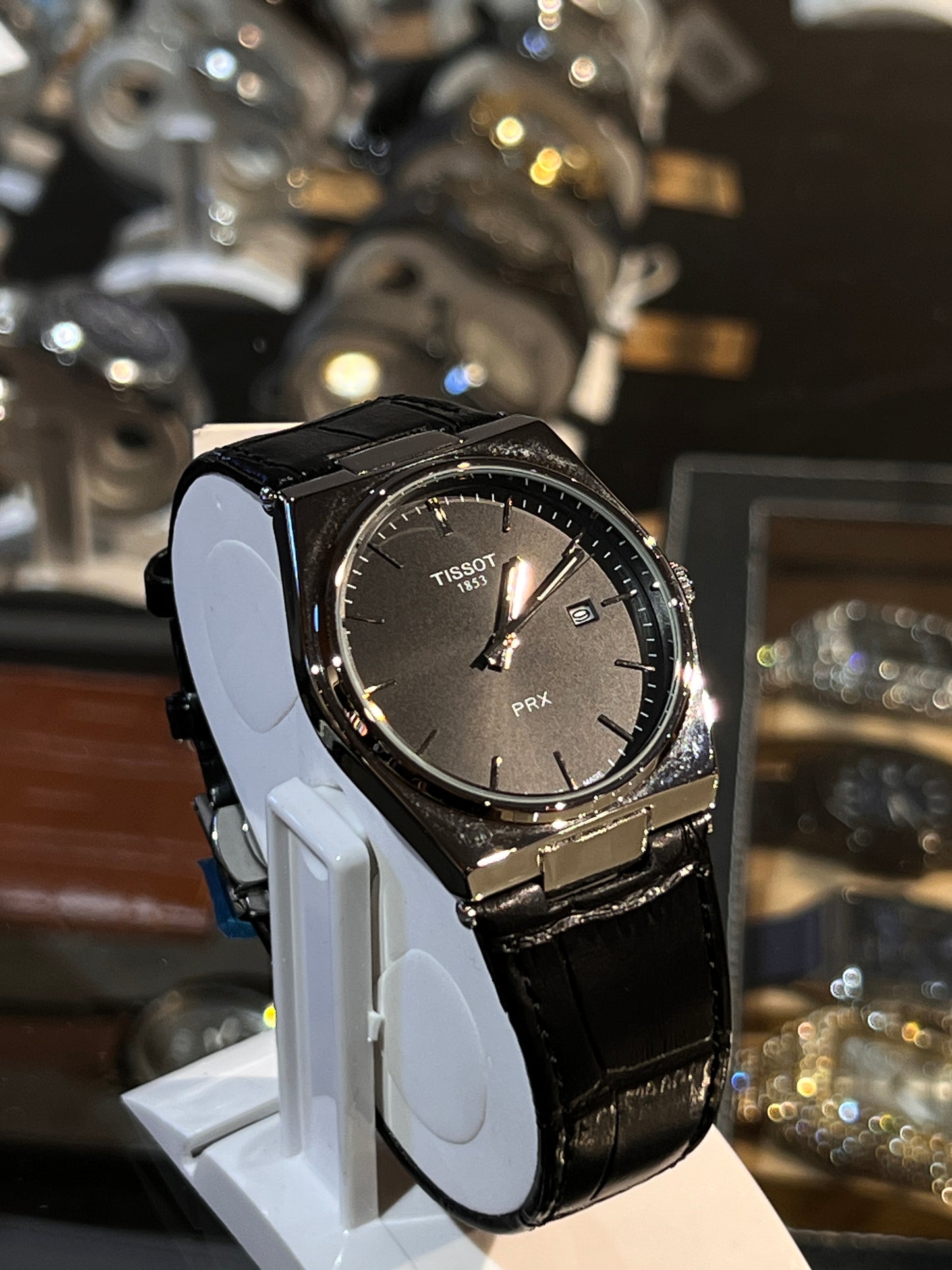 TISSOT PRX LEATHER