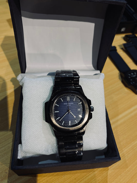 PATEK PHLIPPE GENEVE (BLACK BLUE DIAL)