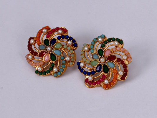 MULTI SATRANGI EARRINGS