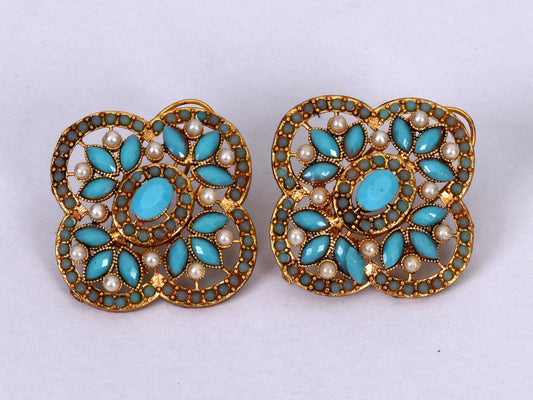 CUBIC CUT EARRINGS
